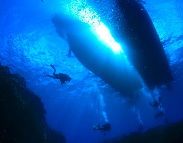 ボートダイビング